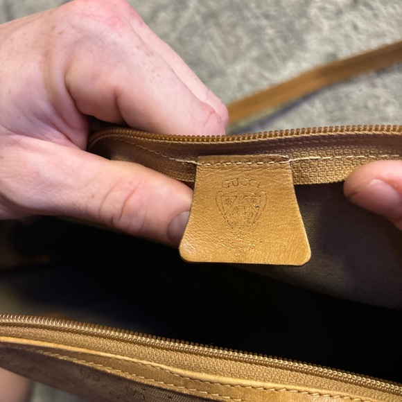 1985 GUCCI MICROGUCCISSIMA 2 WAY SHOULDER BAG - Picture 4 of 9